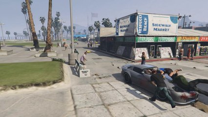 ATROPELAMENTOS EM CAMERA LENTA GTA 5