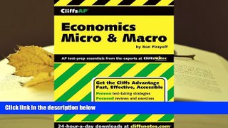 PDF [Download] CliffsAP Economics Micro   Macro Trial Ebook