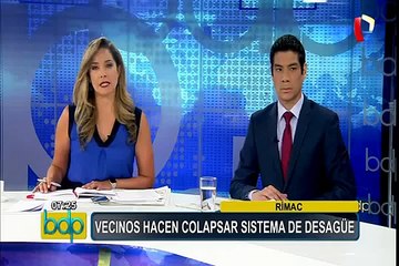 Huaycoloro: limpian vías e inician trabajos para colocación de puente