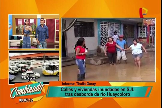 Combinado: Alcalde de SJL brindó las últimas informaciones tras inundación que dejó cientos de damnificados