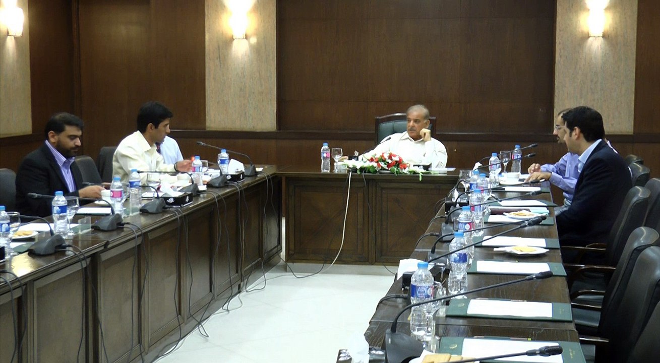 CM Punjab meeting SPORTS FACILITIES 17-05-2016
