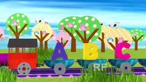 Learning ABCD Train Songs Collection | Learn Train Nursery Rhymes | 2D Animated Kids Songs