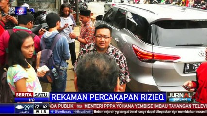 Heboh Percakapan Diduga Rizieq Shihab dan Firza Husein