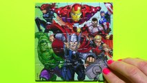 Puzzle Games MARVEL AVENGERS Play Rompecabezas De Hulk Thor Captain America Iron Man Black Widow