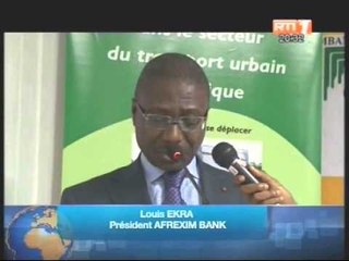 Signature de convention entre la SOTRA et Afrexim bank