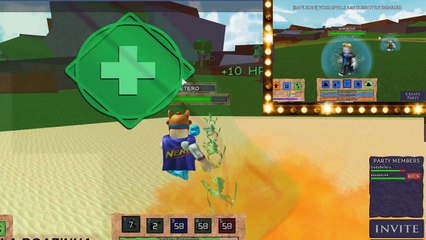 Roblox guerreiros do Elemental Battlegrounds