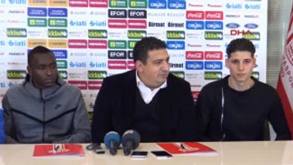 Antalyaspor'da Harun Alpsoy ve Drole Için Imza Töreni