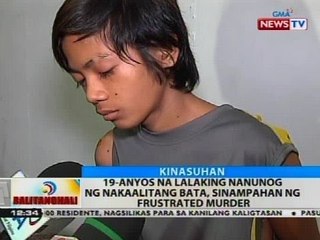 19-anyos na lalaking nanunog ng nakaalitang bata, sinampahan ng frustrated murder