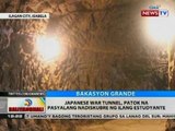 Japanese war tunnel, patok na pasyalang nadiskubre ng ilang estudyante