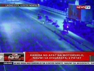 QRT: Karera ng apat na motorsiklo, nauwi sa disgrasya