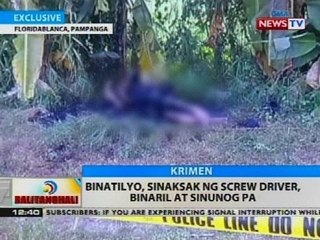 BT: Binatilyo, sinaksak ng screw driver, binaril at sinunog pa