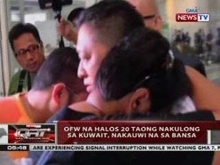 OFW na halos 20 taong nakulong sa Kuwait, nakauwi na sa bansa