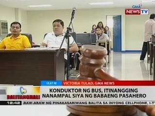 BT: Konduktor ng bus, itinangging nanampal siya ng babaeng pasahero