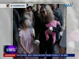 SAKSI: Madonna, binisita ang ilang kabataang kinukupkop ng isang foundation