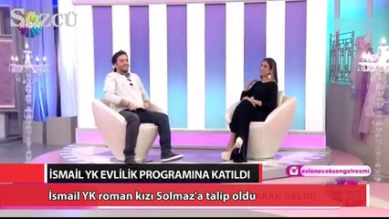İsmail YK roman kızı Solmaz'a talip oldu