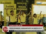 24 Oras: Roxas-Robredo, nangampanya sa Nueva Ecija