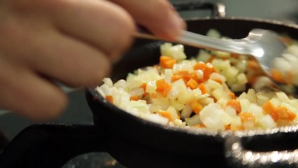 Estofado de pollo con champiñones