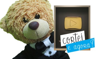 Cortando o botão do youtube