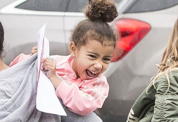 North West Models New Yeezy Kids Clothing Line