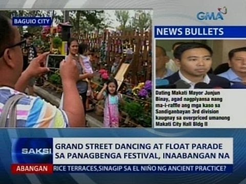 SAKSI: Grand street dancing at float parade sa Panagbenga Festival, inaabangan na