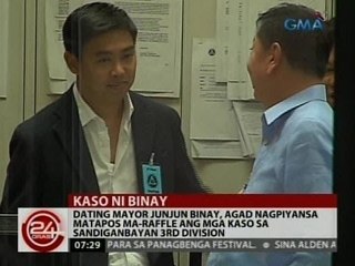 Junjun Binay, agad nagpiyansa matapos ma-raffle ang mga kaso sa Sandiganbayan 3rd division
