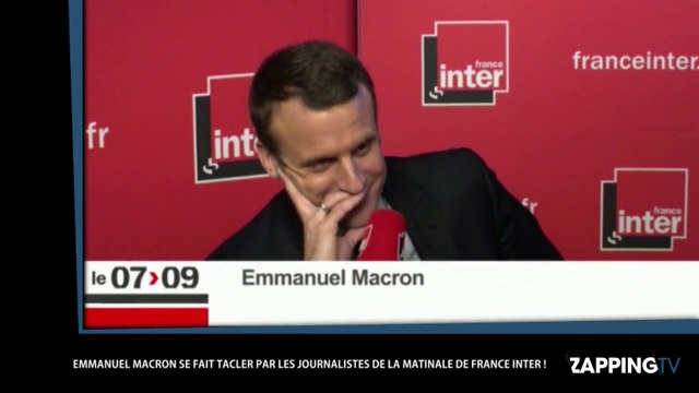 Emmanuel Macron moqué par Charline Vanhoenacker et Guillaume Meurice de France Inter (vidéo)