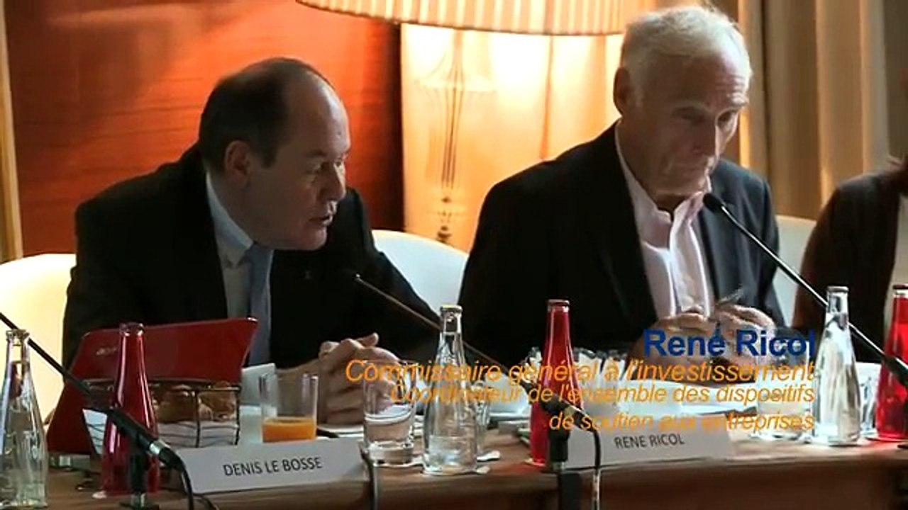 René Ricol se prononce sur le développement des entreprises