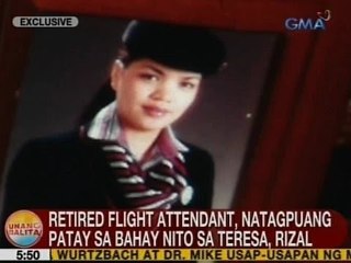 UB: Retired flight attendant, natagpuang patay sa bahay nito sa Teresa, Rizal