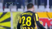 Το γκολ του Τάσου Μπακασέτα - ΑΕΚ 1-0 Λεβαδειακός - 01.02.1027