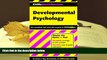 PDF [Free] Download  CliffsQuickReview Developmental Psychology Read Online