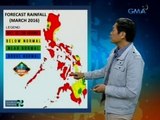 24 Oras: Bagyong inaasahan ngayong Marso, posibleng lumihis at hindi mag-landfall