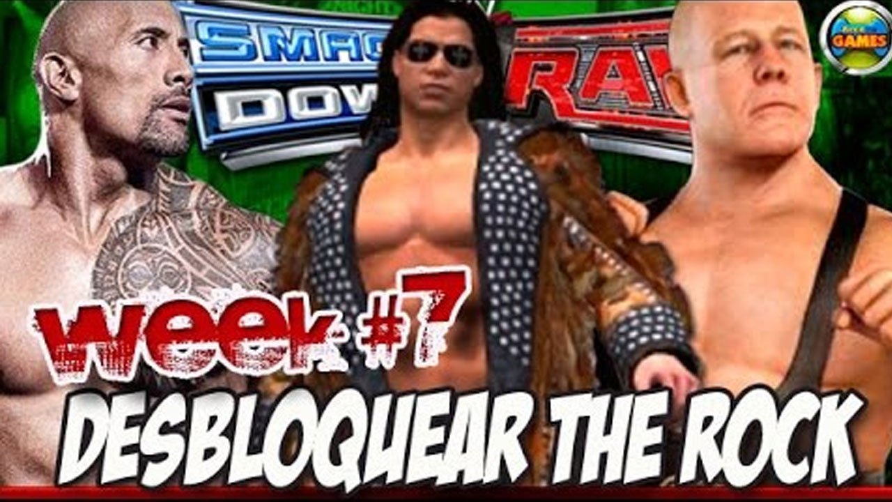 WWE: Desbloquear The Rock [SvR 2011] Week 7