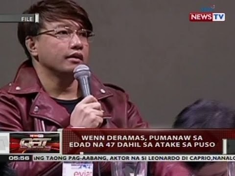 QRT: Wenn Deramas, pumanaw sa edad na 47 dahil sa atake sa puso