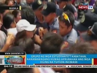 BP: Grupo ng mga estudyante't kabataan, nanawagang huwag aprubahan ang mga hiling na tuition fee