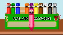 Learn Colors with Pencil | Color Crew Crayons | Learning Colors for
