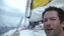 J87 : Romain Attanasio s'apprête à passer la soirée sous un grain / Vendée Globe