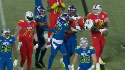 Brazilian announcers call NFC players having fun with AFC's Jay Ajayi