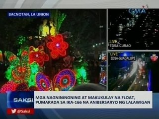 Download Video: Saksi: Mga nagniningning at makukulay na float, pumarada sa ika-166 na anibersaryo ng La Union