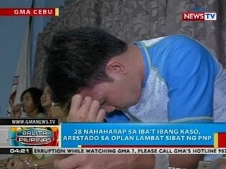 28 nahaharap sa iba't ibang kaso, arestado sa Oplan Lambat Sibat ng PNP