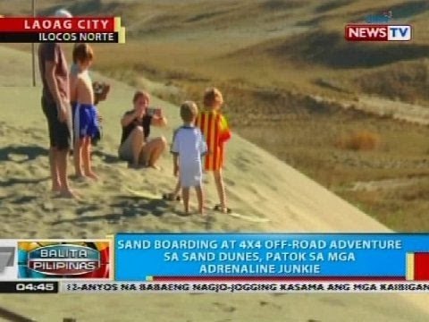 Sand boarding at 4x4 off-road adventure sa sand dunes, patok sa mga adrenaline junkie