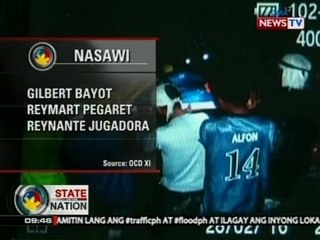 SONA: 4 patay matapos magka-flash flood sa loob ng minahan; 3 minero, pinaghahanap