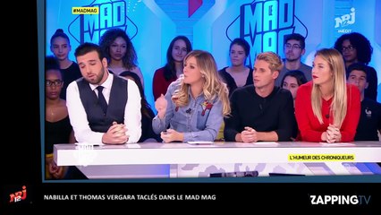 Nabilla et Thomas Vergara taclés par les chroniqueurs du Mad Mag