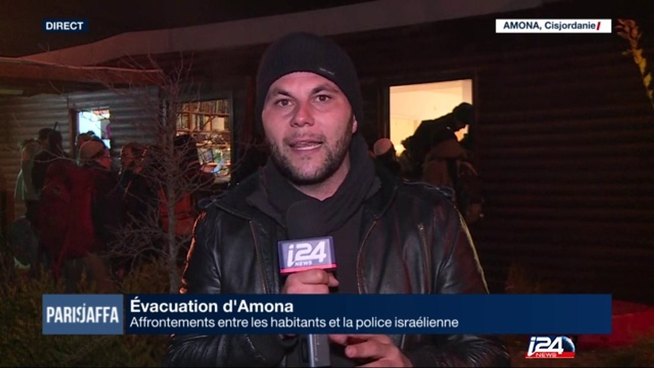 Evacuation d'Amona : affrontements entre les habitants et la police israélienne