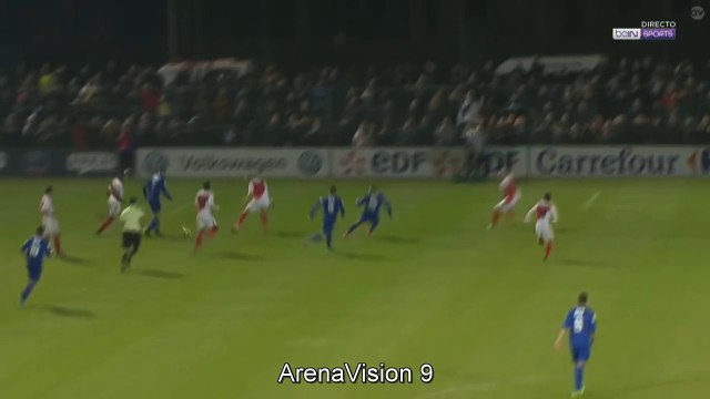 Anthony Soubervie Goal HD - Chambly 1-3 Monaco 01.02.2017