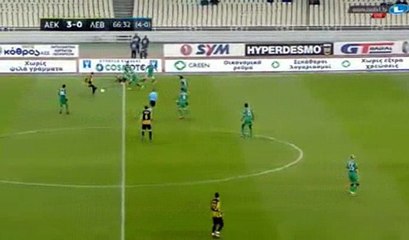 Ronald Vargas Goal HD - AEK 4-0 Levadiakos 01.02.2017