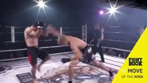 Fair play, un combattant MMA remet en place l’épaule de son adversaire pour continuer le combat.