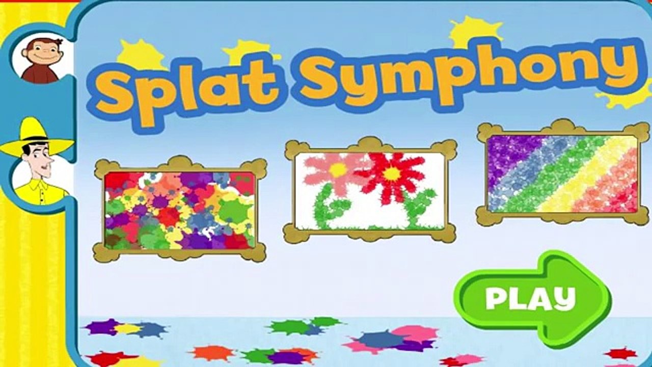 Curious George Splat Symphony - Curious George Games