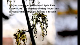 Best Liquid Pain Reliever reviews