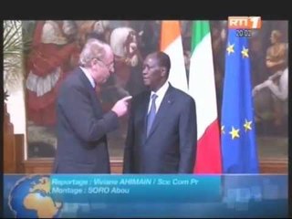 Rome: Le Chef de l'Etat a été réçu par Président du conseil italien Mario Monti