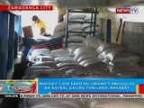 BP: Mahigit 7,000 sako ng umano'y smuggled na asukal galing Thailand, nasabat sa Zamboanga City